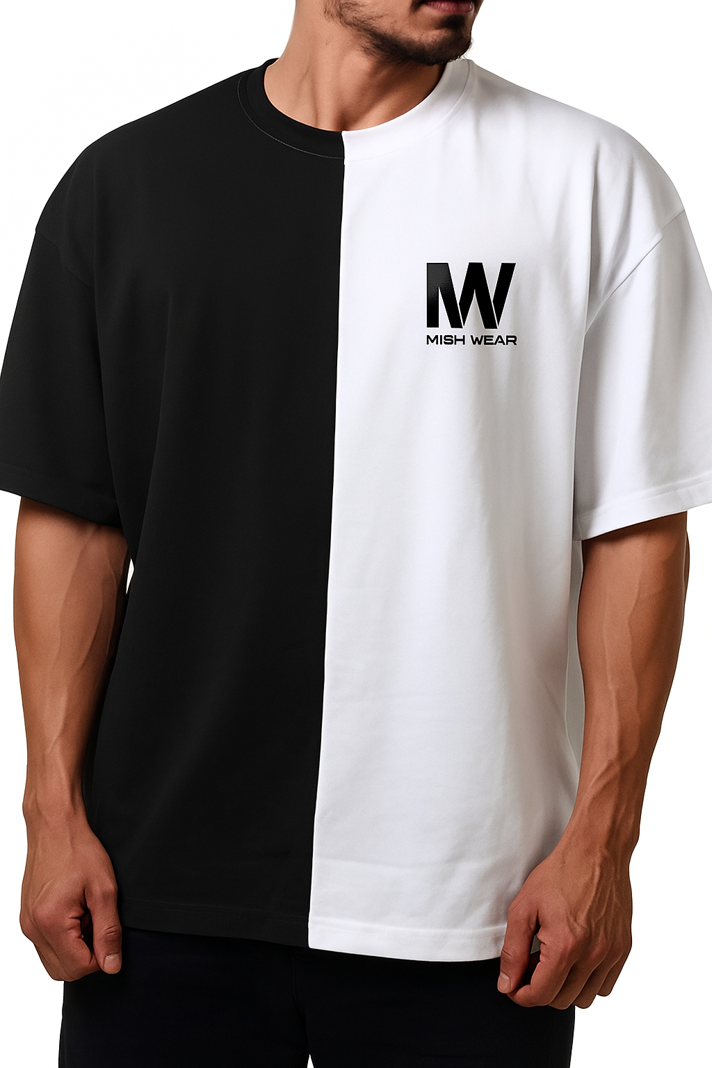 MW Double Style Pack – DualTone | Drop Core Tee – 220 GSM Premium Cotton Jersey