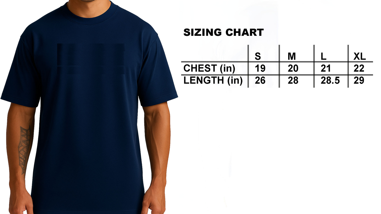MW Unisex Drop Core Tee (Drop Shoulder) – Premium Cotton Jersey | 220 GSM