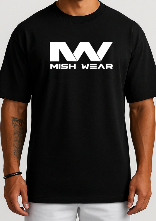 MW Unisex Drop Core Tee (Drop Shoulder) – Premium Cotton Jersey | 220 GSM
