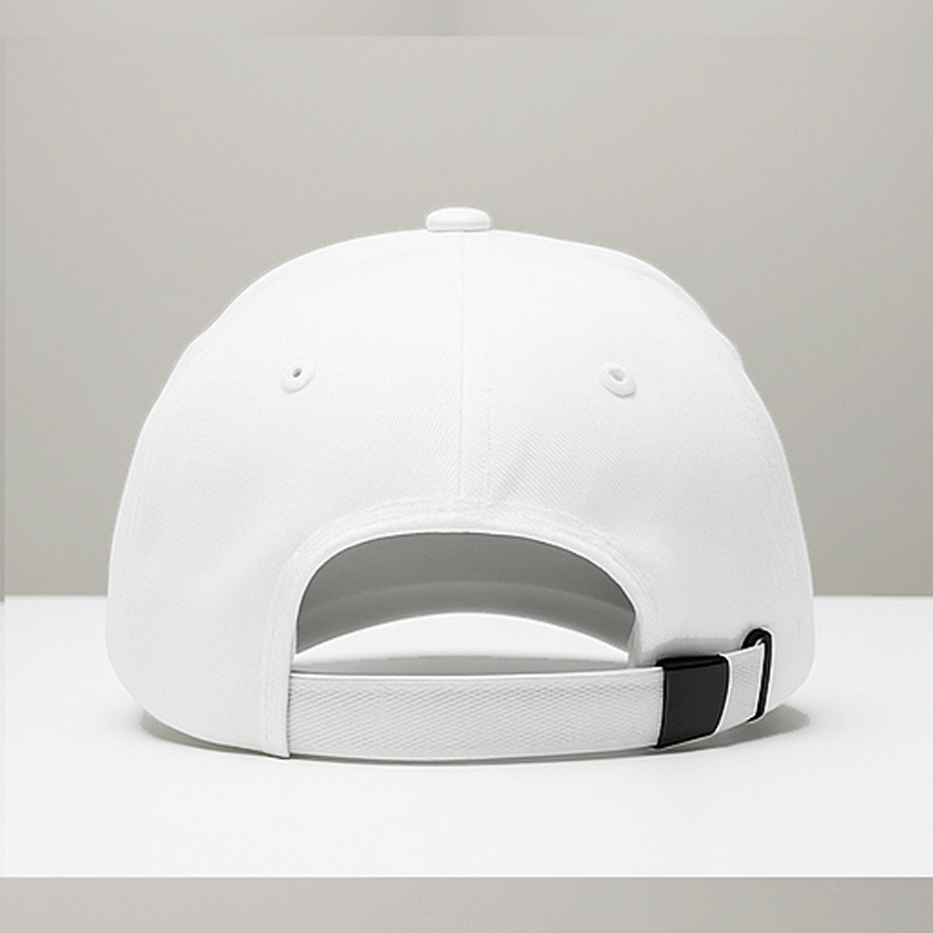 Mishwear Premium Classic Cap – Arctic White Unisex Edition