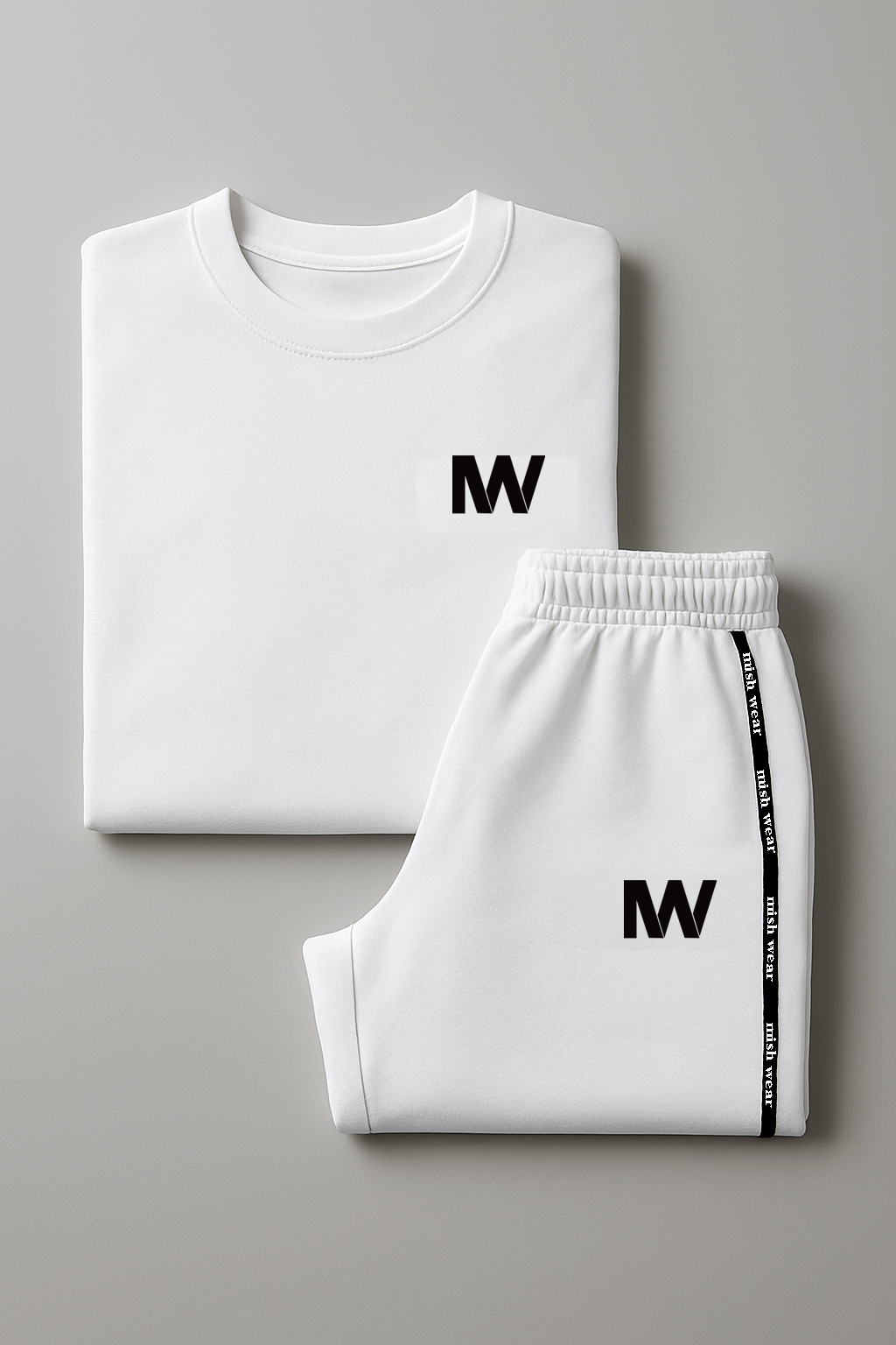 MW DriFit Active Tracksuit (Unisex/White)