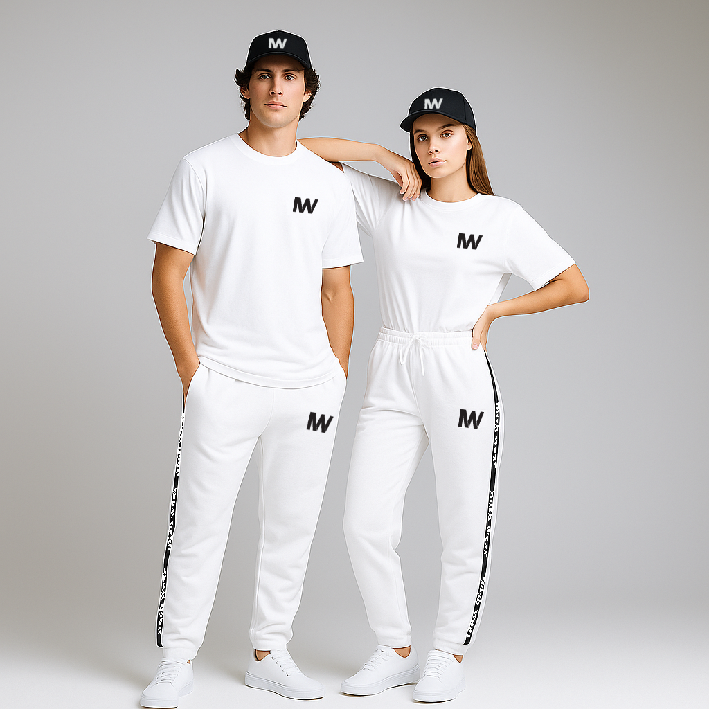 MW DriFit Active Tracksuit (Unisex/White)